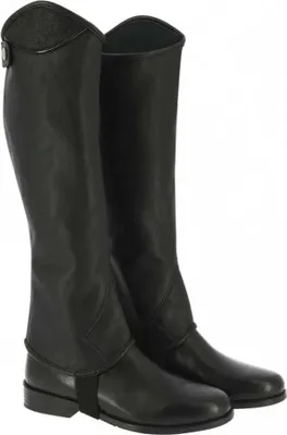 Image de Norton Equestrian Glitter Demi-chaps Noir M Noir M