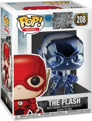 Produktbild von Justice League - The Flash (Chrome) 208 - Funko Pop! - Vinyl Figur