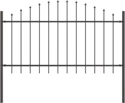 Obrázok produktu pre Záhradný plot Woerden Sivá 170 x 140 cm