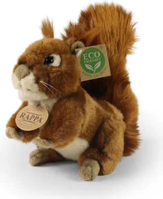 Produktbild von Rappa Plüsch Eichhörnchen Kuscheltier 17 cm mehrfarbig Spielzeug
