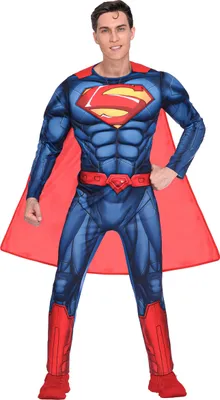 Produktbild von Classic Superman Overall Herrenkostüm