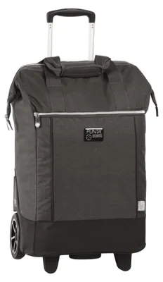 Produktbild von Punta Big Wheel Einkaufswagen, 38x62x28 cm, Dunkelgrau