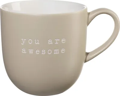 Immagine prodotto di Tazza ASA Handle, you are awesome d. 9,5 cm, h. 9,5 cm, 0,35 l.
