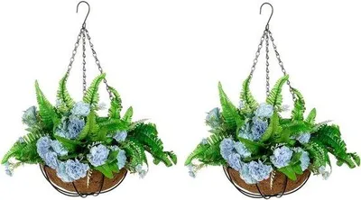 Produktbild von Famanu Hängende Pflanzenkübel 25,5 cm - Schwarz