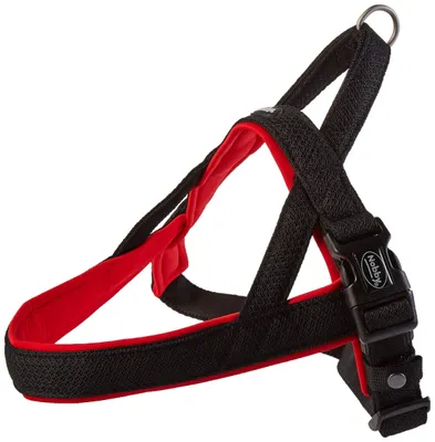 Produktbild von Nobby Norwegergeschirr Mesh Preno, Rot L: 50-64 + 42 cm, B: 25/35 Mm, 1 Stück