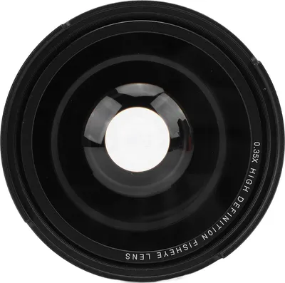 Image de Objectif fisheye, super grand angle panoramique macro, 2 en 1, objectif détachable, compatible AF-IR, pour les passionnés de photographie (55 mm)