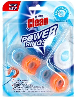 Obrázok produktu pre Silné Aqua Power WC kruhy - Závesný set s hmotnosťou 40g
