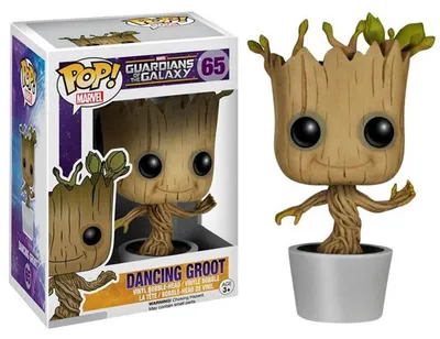 Image de Figurine POP Marvel Les Gardiens de la Galaxie Groot dansant