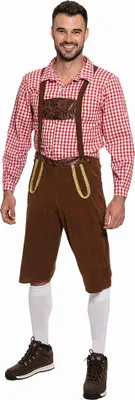 Produktbild von XL MP-4|Trachtenset Herren -Kostüm MIESEPETER® rot