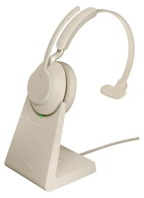 Productafbeelding van Jabra Evolve2 65 UC Mono 26599-889-898 - Hoofdtelefoon - Over-ear - Mono - Bluetooth - Draadloos