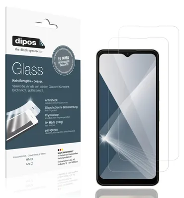 Immagine prodotto di 2x Pellicola Protettiva per HMD Arc 2 Protezione Vetro Flessibile 9H dipos