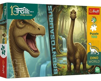 Produktbild von TREFL Puzzle Dino World: Brontosurus 100 dlks