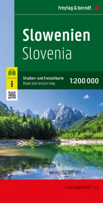 Produktbild von freytag & berndt Straßenkarte Slowenien 1:200.000