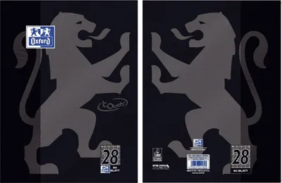 Immagine prodotto di Oxford Collegeblock A4+ L.28 schwarz
