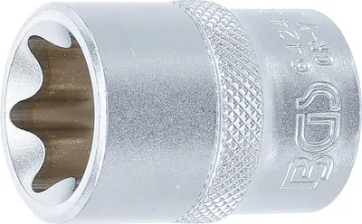 Immagine prodotto di BGS inserto per chiave a bussola con profilo E azionamento quadro 12,5 mm (1/2") SW E24 - 6424