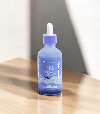 Image de Mary&May Seoul Edition Vegan Retinol 0.1% Bacuchiol CICA Serum 80 ml - sérum anti-âge