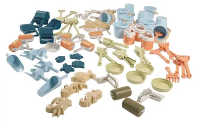 Produktbild von Dantoy Sand- und Wasserspielset BIOplastic 76-teilig umweltfreundlich