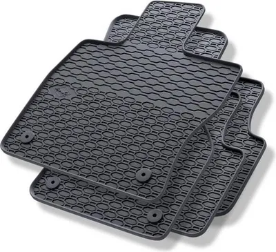 Produktbild von Geyer & Hosaja Gummifußmatten Set für Audi A3 8V + Skoda Octavia 3 + VW Golf Sportsvan + VW Passat B8 + Cupra Formentor