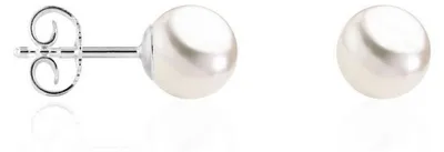 Obrázok produktu pre Luna-Pearls – 315.0126 – Náušnice – Dámske – Striebro 925 rhodiované – Kultivovaná perla zo sladkovodných mušlí
