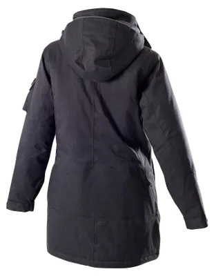 Produktbild von Owney Arctic Damen Winterjacke Schwarz S wetterfest Hundehalter Winter Wanderjacke atmugsaktiv Parka mit vielen Taschen