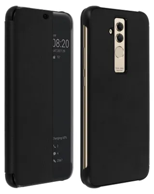 Immagine prodotto di Avizar, flip cover con finestra Smart View per Huawei Mate 20 lite, nero