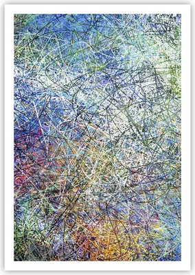 Produktbild von Poster - Poster ohne Rahmen - Abstraktion modern - 70x100 cm - Wand Bild - Wanddeko - Wandbilder - Kunstposter - Wandposter - Bilder - Kunstdruck - Wanddekoration - Wandbild - P2XPA70x100-3668