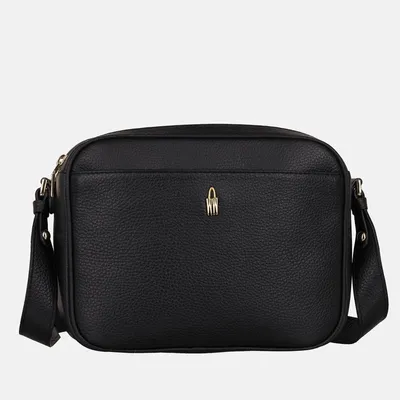 Image de ROSA - Sac à bandoulière en cuir noir