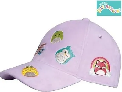 Zdjęcie produktu dla Czapka Squishmallows Feeling Mallow dla dzieci | pluszowa czapka 20x15x10 cm