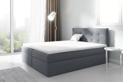 Produktbild von Ehebett Betten Polsterbett Boxspringbett Doppelbett Bett mit Bettkasten Schwarz