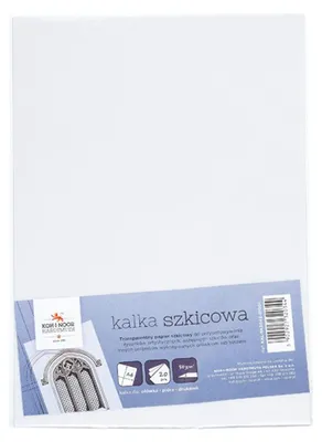 Obrázek produktu pro Skicovací pauzovací papír 50 g/m² A4, 20 listů, Koh-i-noor