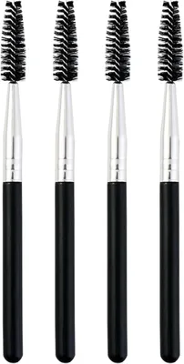 Produktbild von Set mit 4 Wimpernbürsten, Wimpernkamm, tragbarer Bürste, für Wimpernverlängerungen und Augenbrauenlifting, wiederverwendbar
