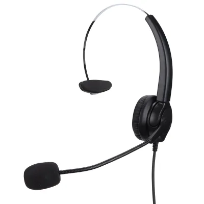 Zdjęcie produktu dla Zestaw słuchawkowy do obsługi klienta, telefoniczny zestaw słuchawkowy z mikrofonem, zestaw słuchawkowy do call center, biznesowy zestaw słuchawkowy, telefoniczny zestaw słuchawkowy, profesjonalny przewodowy zestaw słuchawkowy