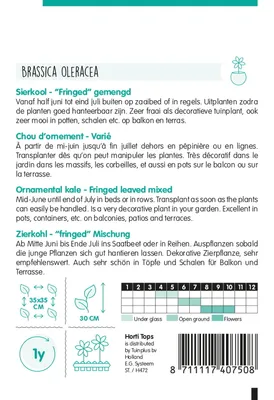 Produktbild von Zierkohl Mischung | Blumensamen von Hortitops