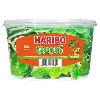 Produktbild von Haribo Frösche 150 Stück in der Dose