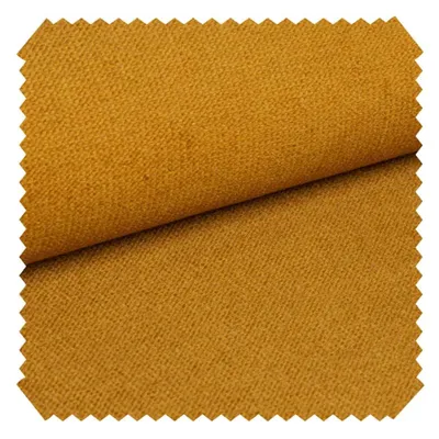 Produktbild von novely® PASSAU - Samtig Weicher Chenille-Möbelstoff - Robuster Polsterstoff - Pflegeleichte Meterware 1lfm - Farbe: 42 Orangegelb