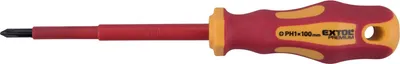 Produktbild von Šroubovák elektrikářský, PH1x100mm, VDE, CrV