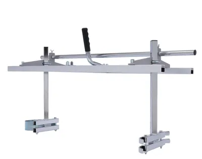 Immagine prodotto di Seghetto portatile per motoseghe - Seghetto per motoseghe trasportabile - Materiale: alluminio - Lunghezza della lama: 35–91 cm - Spessore massimo del taglio: 1,2–30 cm - Larghezza massima: 80 cm - Colore: argento