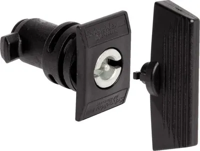 Image de Serrure à clé - Double insert pour système de serrure NSYCDBPLM