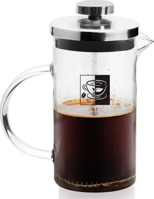 Produktbild von Orion Kaffeebereiter Kaffeepresse Teebereiter Kaffeekanne aus Glas 0,6l