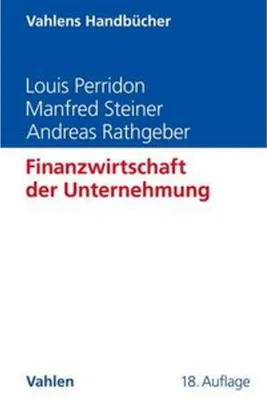 Immagine prodotto di Finanzwirtschaft der Unternehmung