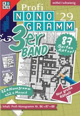 Produktbild von Profi-Nonogramm 3er-Band Nr. 29