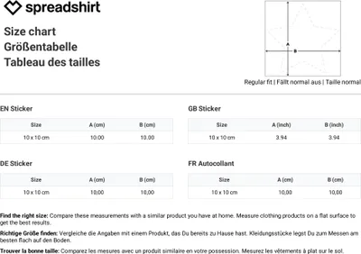 Produktbild von Spreadshirt Sandmännchen Schnatterinchen Schnatterente Sticker Aufkleber, 10 x 10 cm, Mattweiß