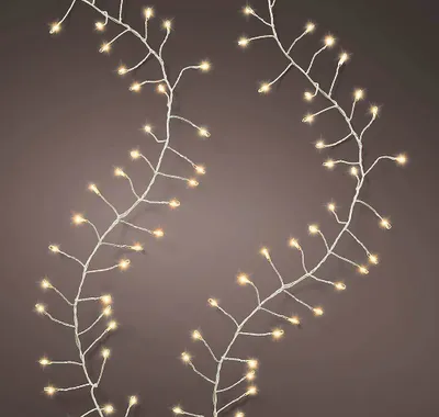 Produktbild von LED Lichterkette Micro Draht 440 LEDs warmweiß Außenbereich 8 Funktionen 5,5m