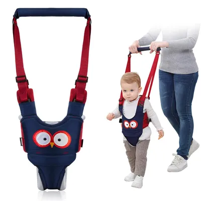 Produktbild von Baby Laufgurt mit Haltehilfe – verstellbarer Lern-Gurt für Kleinkinder 8–24 Monate, , mit Schrittband & Rückenzugfunktion