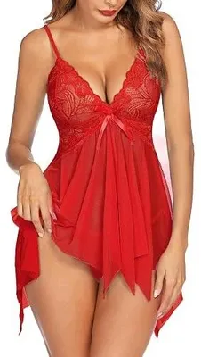 Zdjęcie produktu dla Koszula nocna koronkowa damska babydoll elegancka seksowna dla kobiety