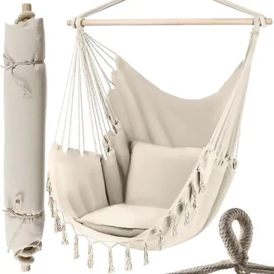 Produktbild von Gardlov 20938 Brasilianischer Hängesessel 130 x 97 cm, beige