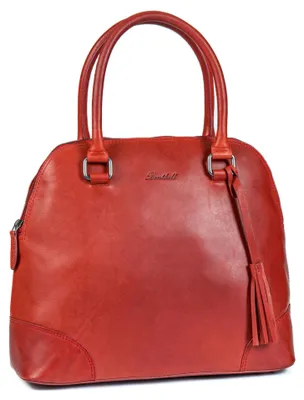 Produktbild von Benthill Handtasche Damen Echt Leder | Henkeltasche aus hochwertigem Rindsleder | Umhängetasche Groß Vintage Bag Beutel