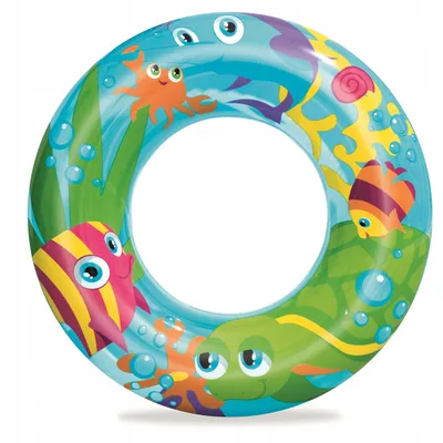 Image de Bouee Bestway 36013, pour enfant, gonflable, pour l'eau, 56 cm
