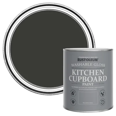 Productafbeelding van Rust-Oleum keukenmeubellak, glanzende afwerking, kleur: Zauberabend, 750 ml
