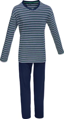 Produktbild von REDBEST Herren-Schlafanzug marine 56